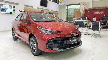 Toyota Vios 1.5G 2023 vẫn duy trì giá bán không thay đổi so với phiên bản 2022