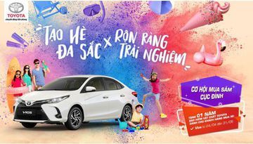 Nhận miễn phí bảo hiểm vật chất trong 01 năm khi mua Toyota Vios vào tháng 5/2021