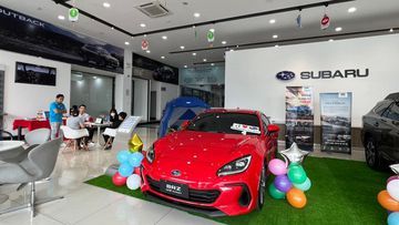 Trưng bày các dòng xe Subaru đang phổ biến trên thị trường