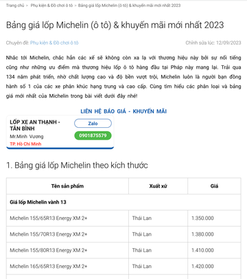 Đặt hotline trên các bài viết để khách hàng có nhu cầu có thể liên hệ trực tiếp và nhận được hỗ trợ nhanh chóng