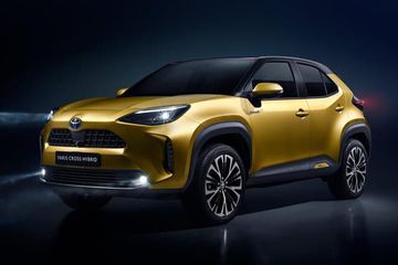 Toyota Yaris Cross 2022 có thiết kế giống với mẫu xe lớn hơn Toyota C-HR