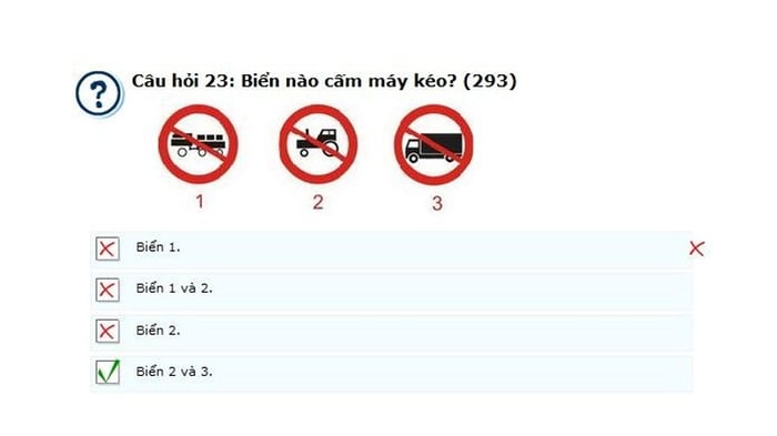 Bí quyết thi bằng lái xe B2 (2)