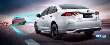 Trang bị an toàn của Toyota Altis 2023 cũng được nâng cấp công nghệ an toàn chủ động thông minh Toyota Safety Sense,