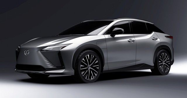 Lexus tiếp tục hé lộ phong cách thiết kế của SUV RZ 450e dù không có nhiều điểm đột phá - Ảnh 1.