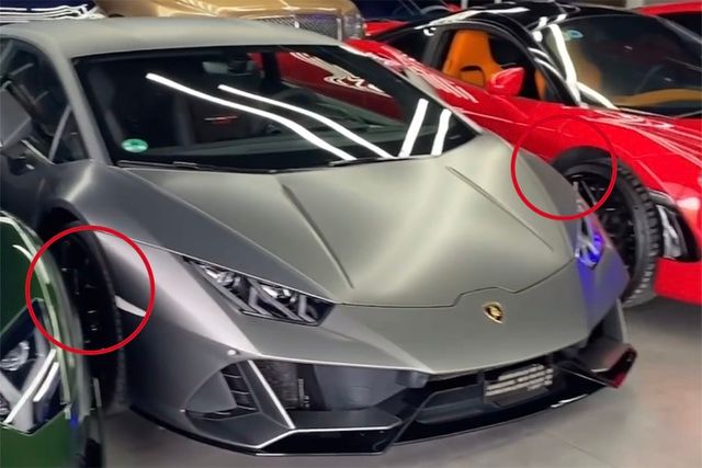 Lamborghini Huracan EVO - duy nhất tại Việt Nam, xuất hiện giữa dàn siêu xe trăm tỷ, vị trí đỗ xe thu hút sự chú ý - Ảnh 2.