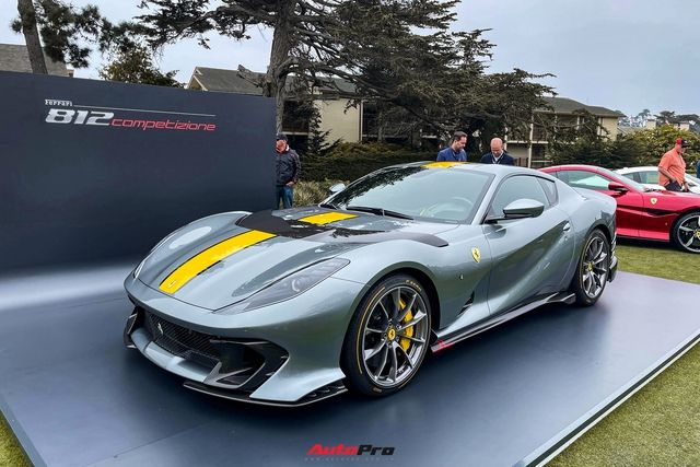 Dàn siêu xe đỉnh cao tại Tuần lễ Siêu xe Monterey 2021: Đa dạng về mẫu mã, hiếm có, đặc biệt, với một chiếc McLaren có màu sơn giống hệt xe của đại gia Hoàng Kim Khánh - Ảnh 12.