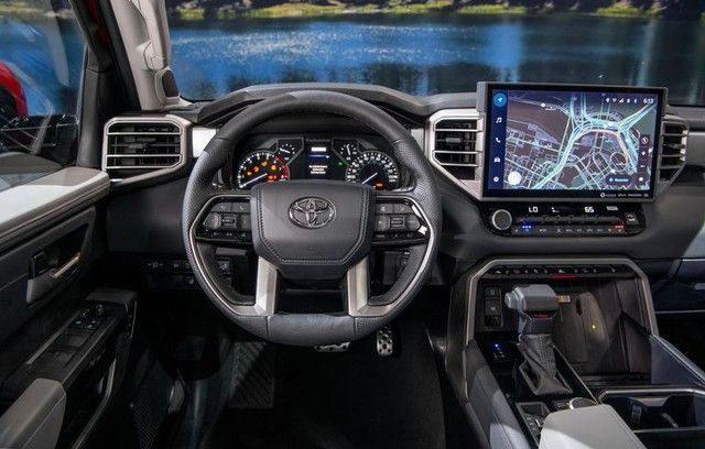 Khám phá màn hình trên Toyota Tundra 2022: Sang trọng và lớn lạ, hiện đại như Lexus, tích hợp trợ lý ảo Hey Toyota - Ảnh 4.