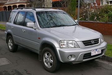 Phiên bản nâng cấp đầu tiên của Honda CR-V ra mắt vào năm 1999