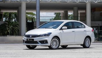 Suzuki Ciaz 2024 là một trong những mẫu xe hiếm hoi trong phân khúc B-Sedan được nhập khẩu nguyên chiếc từ Thái Lan.