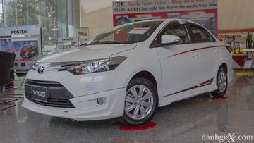 Phần đầu xe Toyota Vios 2016