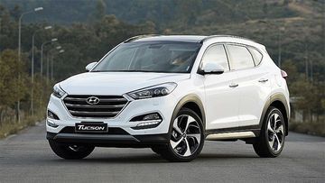 Phần đầu xe của Hyundai Tucson 2018