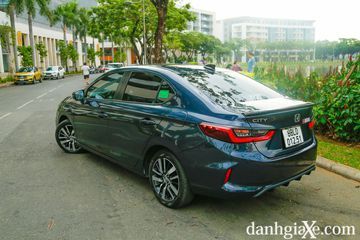 Phần đuôi của Honda City được thiết kế theo phong cách của các dòng xe Châu Âu