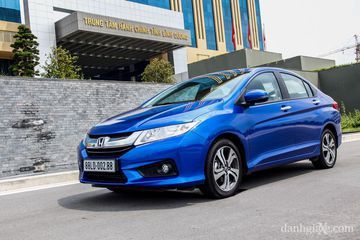 Tổng quan về bề ngoài của Honda City năm 2014