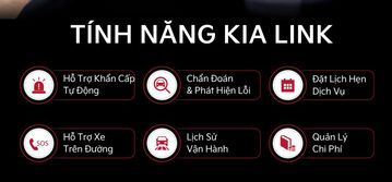 Kia Soluto là mẫu xe đầu tiên tại Việt Nam tích hợp tính năng kết nối KIA LINK, đánh dấu một bước tiến trong việc áp dụng công nghệ số