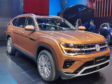 Volkswagen Teramont 2021 được trưng bày tại Triển lãm Ô tô Thượng Hải