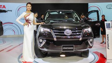 Toyota Fortuner đời xe thứ hai ra mắt tại Việt Nam vào năm 2017