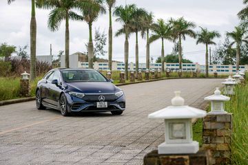 Các trang bị an toàn trên Mercedes EQS 450+ 2023 rất đa dạng.