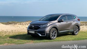 Ngoại thất của Honda CR-V tạo ra ấn tượng mạnh mẽ