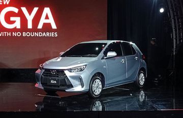 Toyota Agya 2023 vừa được giới thiệu tại Indonesia vào ngày 13/02