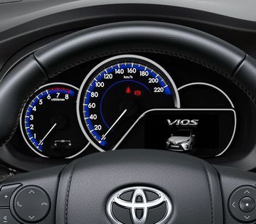 Bảng đồng hồ tốc độ trên Toyota Vios G 2022