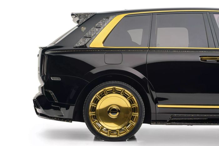 Rolls Royce Cullinan phiên bản độ Mansory dát vàng lấp lánh mansory-linea-doro-2-2048x1366.webp