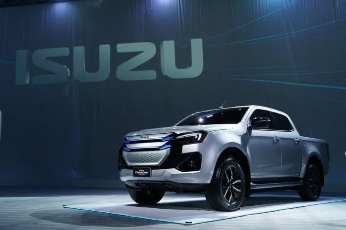 Isuzu D-Max EV Concept lần đầu tiên xuất hiện trước triển lãm Bangkok 2024 isuzu-d-max-ev-concept-4.webp