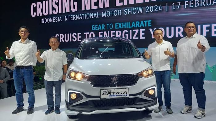 Suzuki Ertiga Cruise Hybrid 2024 ra mắt, mang phong cách thể thao rõ ràng hơn