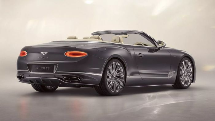 Bentley trang trí kim cương và vàng trắng lên chiếc Continental GTC phiên bản độc nhất