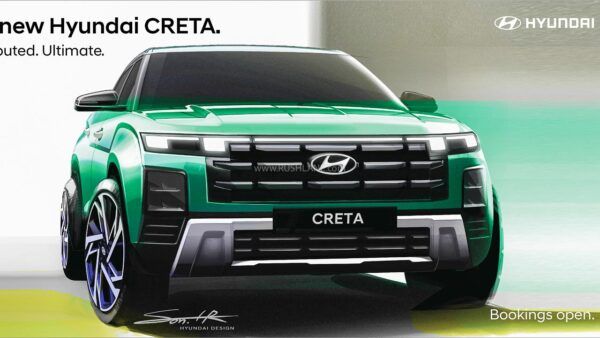 Vén màn bức ảnh phác họa chính thức của Hyundai Creta Facelift 2024