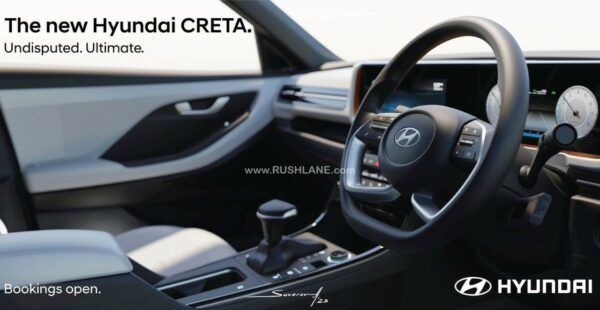 Vén màn bức ảnh phác họa chính thức của Hyundai Creta Facelift 2024