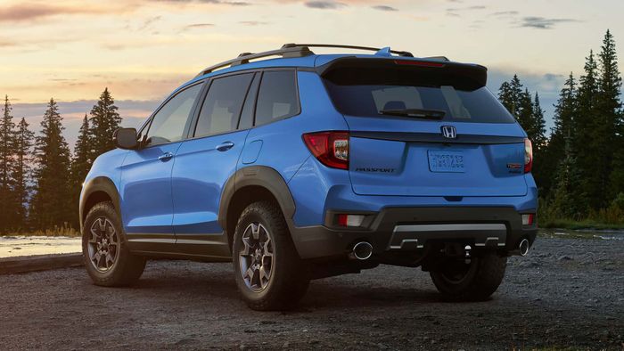 Hình ảnh Honda Passport 2024 với nhiều cải tiến đáng chú ý: Trailsport 2024