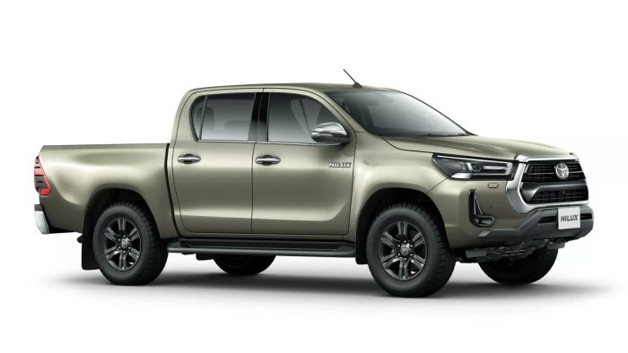 Toyota Hilux 2024 sẽ được cập nhật với công nghệ camera Panoramic View mới.