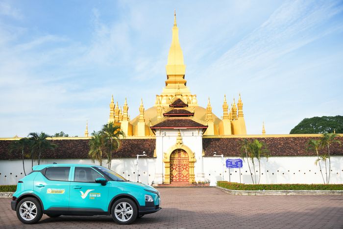 Nhìn ngay trước sự xuất hiện của dàn taxi điện Xanh SM sắp ra mắt tại Lào