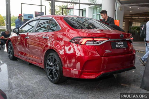 Toyota Corolla GR Sport 2023 chính thức ra mắt tại Malaysia, giá từ 795 triệu đồng