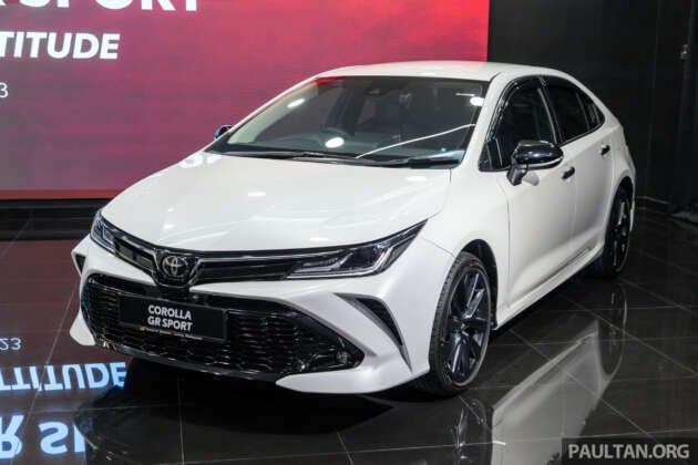 Toyota Corolla GR Sport 2023 chính thức ra mắt tại Malaysia, giá từ 795 triệu đồng