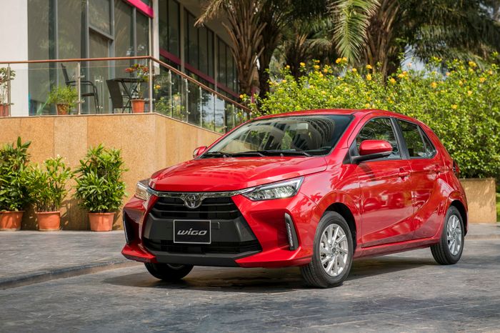 Toyota Wigo 2023 xác định giá từ 360 triệu đồng