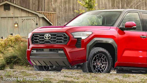 Xe Toyota Tacoma 2024 tiết lộ hình ảnh ngoại thất, hé lộ thiết kế của Fortuner thế hệ mới. Fortuner thế hệ mới sẽ trình làng vào năm sau