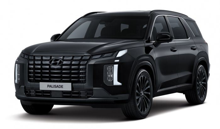 Hyundai Palisade 2024 ra mắt với nhiều nâng cấp, giá từ 29.000 USD. Hình ảnh: 2024-hyundai-palisade-black-edition-3.jpg