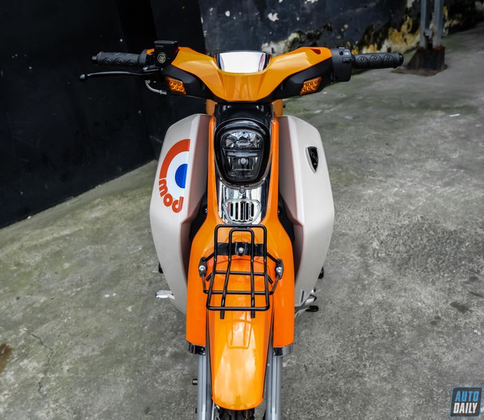 GPX POPZ 110 có thiết kế giống với Honda Super Cub C125, với giá bán cao hơn trăm triệu đồng GPX PopZ 110 (2).jpg