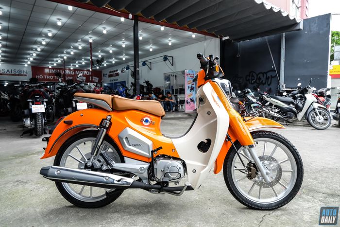 GPX POPZ 110 có thiết kế giống với Honda Super Cub C125, với giá bán vượt qua mức trăm triệu đồng GPX PopZ 110 (8).jpg