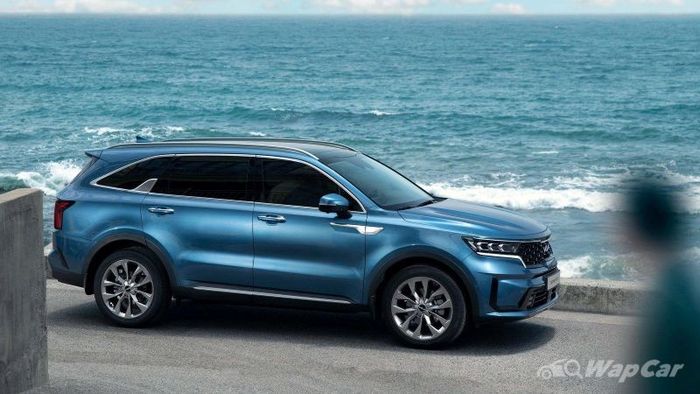 Kia Sorento nổi bật là mẫu xe du lịch bán chạy nhất ở Hàn Quốc năm 2022.