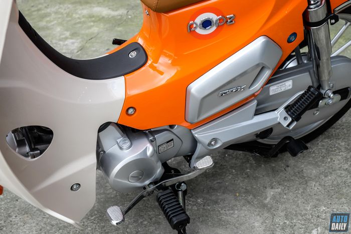 GPX POPZ 110 mang phong cách thiết kế tương tự Honda Super Cub C125, với giá bán cao hơn trăm triệu đồng GPX PopZ 110 (12).jpg