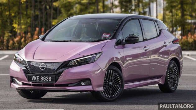 Nissan Leaf facelift 2023 chính thức ra mắt tại Malaysia, giá bán từ 890 triệu đồng 2023-nissan-leaf-fl-preview-malaysia-ext-2-630x354.jpg