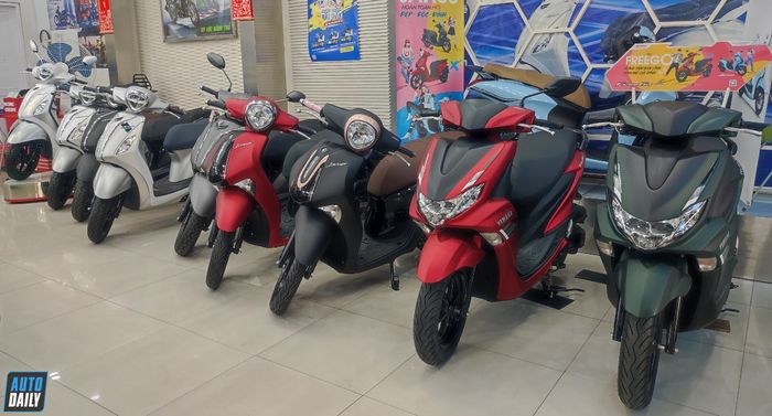 Doanh số xe máy quý I/2023 giảm 15,78% so với cùng kỳ năm ngoái. (Ảnh: Yamaha)