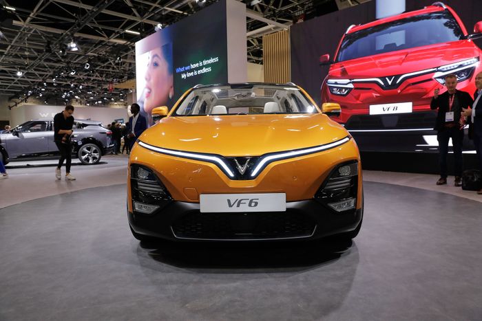 VinFast ra mắt dàn SUV điện tại Paris Motor Show, chuẩn bị chinh phục thị trường châu Âu. Hình ảnh: vinfast-vf6-vf-6-00023.jpg