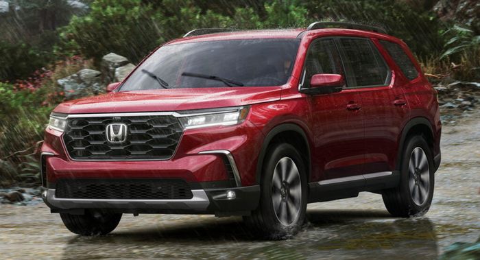 Giá Honda Pilot 2023 từ 40.000 USD, cao hơn 1.000 USD so với phiên bản trước