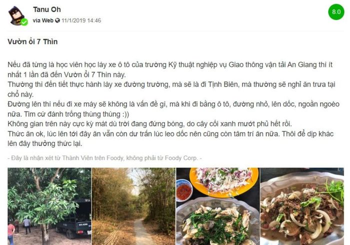 Khám phá ẩm thực địa phương tại Vườn ổi Bảy Thìn, lần thứ 7