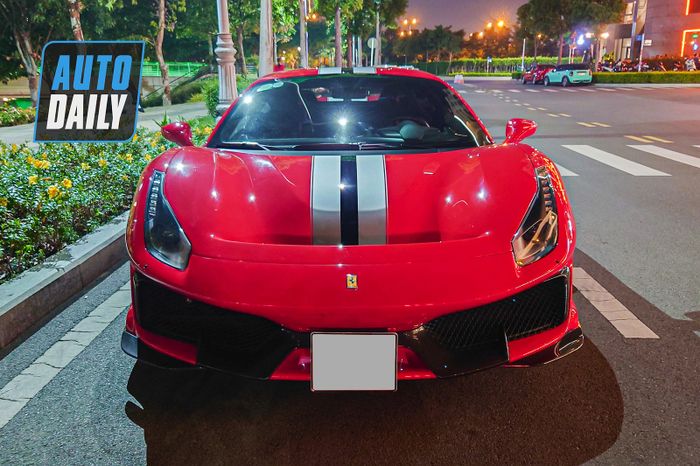 Chiếc Ferrari 488 Pista Coupe độc nhất tại Việt Nam bất ngờ xuất hiện sau hơn 3 năm trở về quê hương