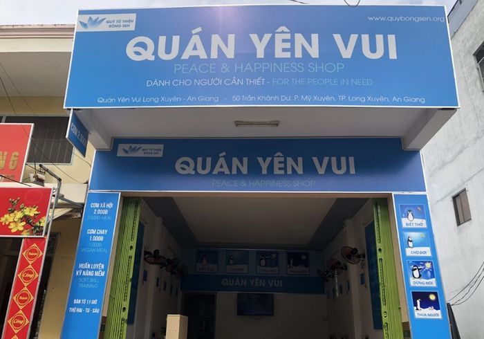 Quán Yên Vui Long Xuyên và những hoạt động thiện nguyện ý nghĩa - Phần 2