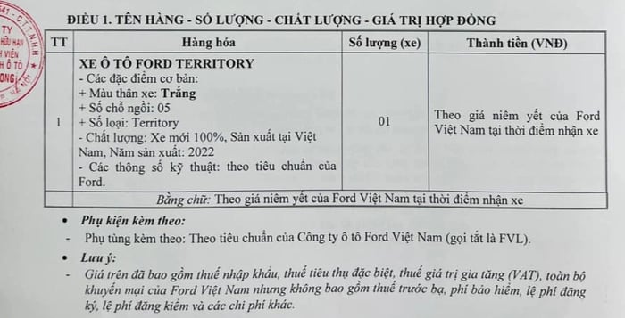 Khám phá Ford Territory 2023 tại đại lý, sẽ ra mắt trong tháng 10